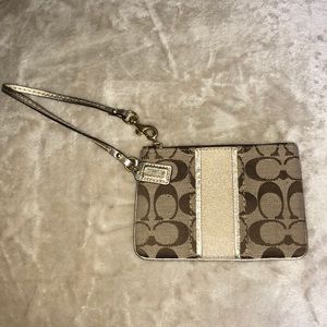 Coach wristlet